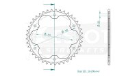 ESJOT Kettenrad "29041" 525, Stahl, schw 41...