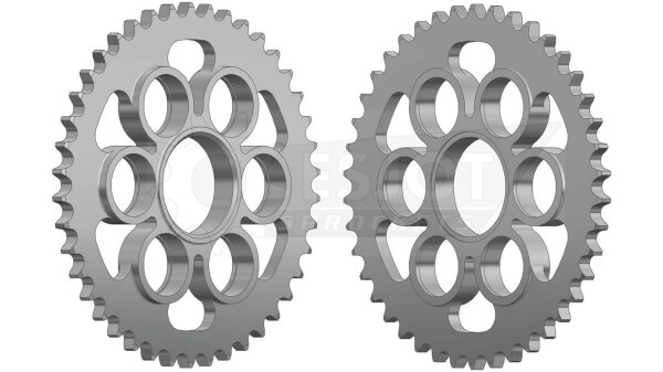 ESJOT Kettenrad "35059" 530, Stahl, silb 42 Zähne