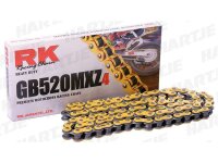 RK Kette "520MXZ4" 5/8 x 1/4, MX-Racing  116...