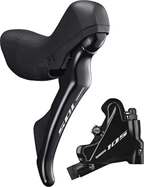 scheibenbremse shimano 105 br-r7070 hr, mit st-r7020 schwarz,1700 mm, hydr