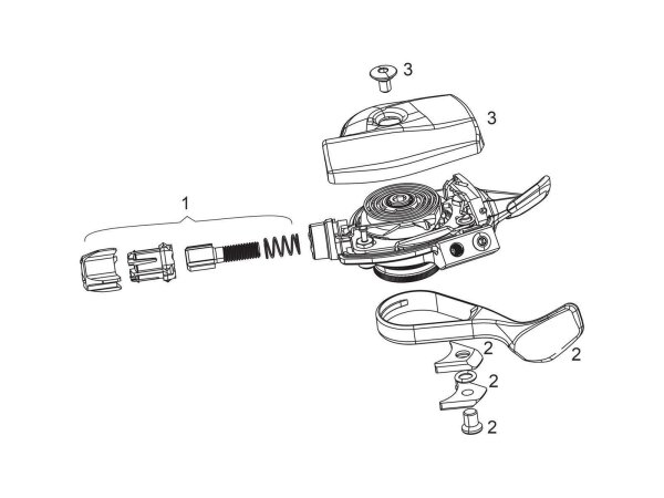 Hebel F. Trigger Xx1 Rechts