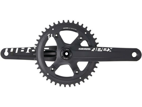 KRG Sram Apex 42 Zähne 170mm schwarz, BB30, Aluminium