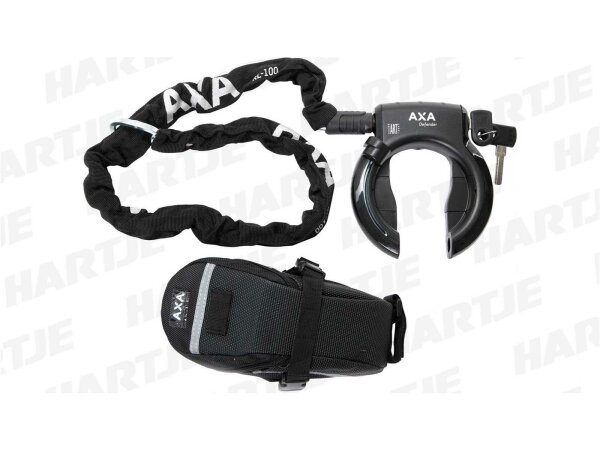 Axa Schlossset Defender Inkl.Einsteckk.Rlc+Tasche