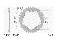 AFAM Kettenrad "51607" 520 Aluminium, an 40...