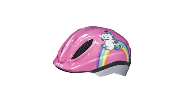 BIKE FASHION Kinderhelm "Einhorn" Raster M, 52-57 cm