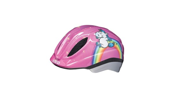 BIKE FASHION Kinderhelm "Einhorn" Raster-Steckvers M, 52-57 cm