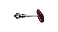 KS-TOOLS Umschaltknarre "Modifix Mini" 1/4", Schwe Länge: 165 mm