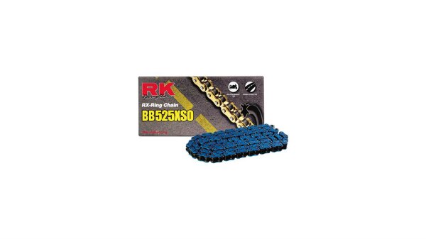 RK Kette "525XSO" 5/8 x 5/16, RX-Ring Ke 116 Glieder, blau