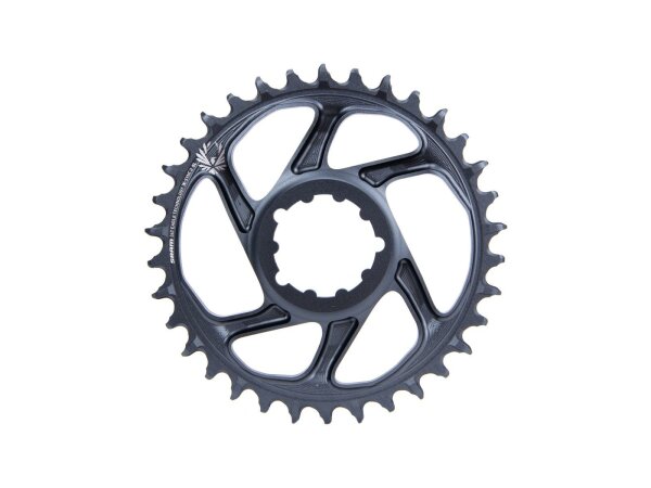 kettenblatt sram x-sync2 sl eagle 34 z.,grau,alu,offset 6mm,dm,12-f.