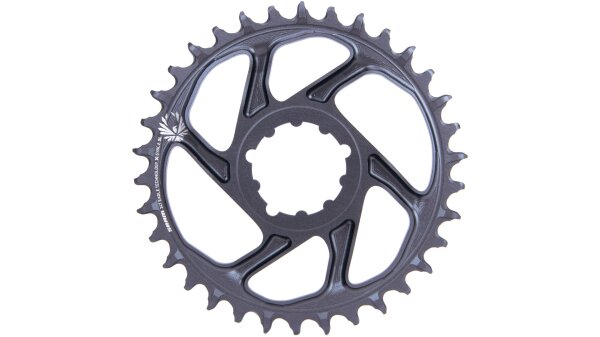 kettenblatt sram x-sync2 sl eagle boost 34 z.,grau,alu,offset 3mm,dm,12-f.