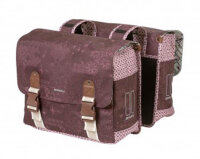 doppelpacktasche basil boheme fig red m. reflexstreifen...