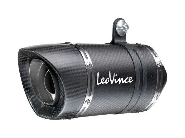 LEOVINCE Schalldämpfer "SBK LV Pro" Carb 14258E, Slip-On, Endkappe Carbon, Gewicht: 1,7 kg (Original 2,9 kg)