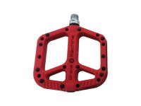 BRAVE Plattform-Pedal "Freeride XL" Mod. rot