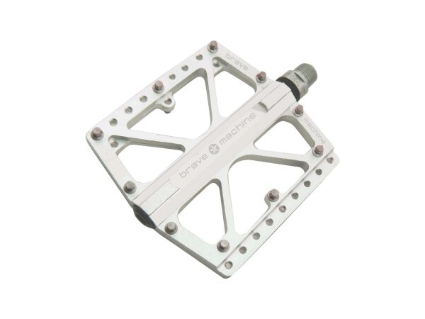 BRAVE Plattform-Pedal "Freeride Extreme" Mod. 19 S silber