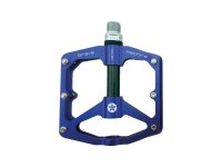 BRAVE Plattform-Pedal "Freeride Carbon"  blau