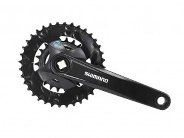 krg shimano altus 22/36 zähne 170mm fc-m315 schwarz,ohne kss,7-8-f.4-kant