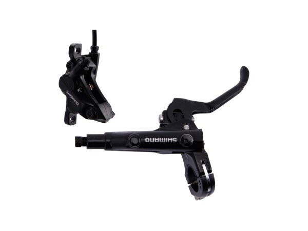 SHIMANO Scheibenbremse "BR-MT520 und BL- hinten, Leitung 1700 mm, Hebel rechts, mit J-Kit, Metall Pads