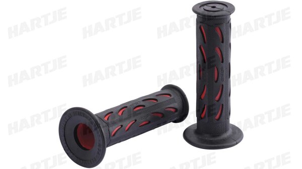 PROGRIP Griffgummi "724" Typ: Road, 2 Ko rot / schwarz, geschlossen