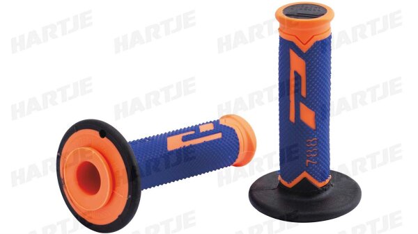 PROGRIP Griffgummi "788" Typ: MX, 3 Komp orange fluo / blau / schwarz