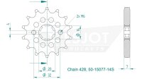 ESJOT Antriebsritzel "15077" 428, Stahl 14...