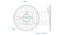 ESJOT Kettenrad "32032" 520, Stahl, schw 39...