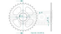 ESJOT Kettenrad "32113" 520, Stahl, schw 38...