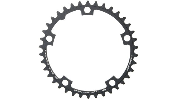 kettenblatt stronglight type 130 s innen 38 zähne,schwarz, 10/11-fach