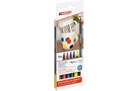 EDDING Porzellan-Pinselstift basic 6er Set