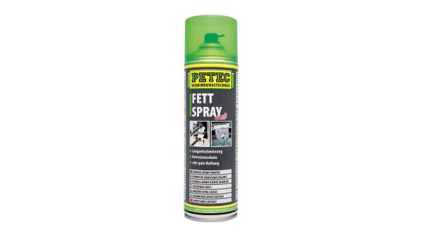 PETEC Fettspray Weißes Fett, temperaturbeständig v 500 ml Spraydo