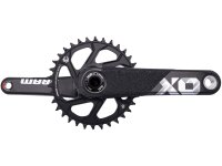 krg sram x01 dh dub83 165mm 10/11-fach ohne dub-lager,sw,...