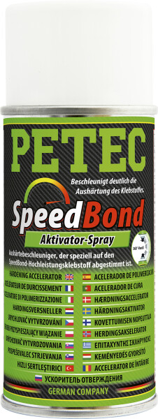 Petec SpeedBond Aktivator-Spray Unterliegt Anhang II der Verordnung (EU) 2019/1148 Spray