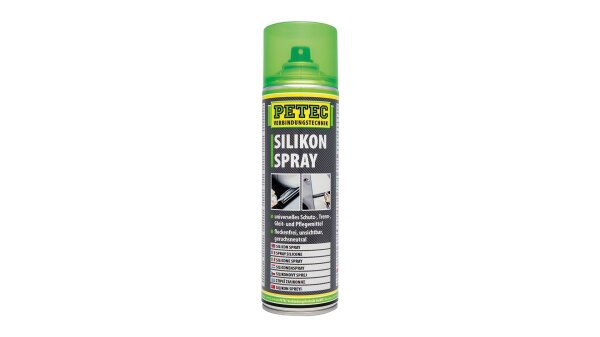 PETEC Silikonspray, Universelles Schutz-, Trenn-, Gleit- und