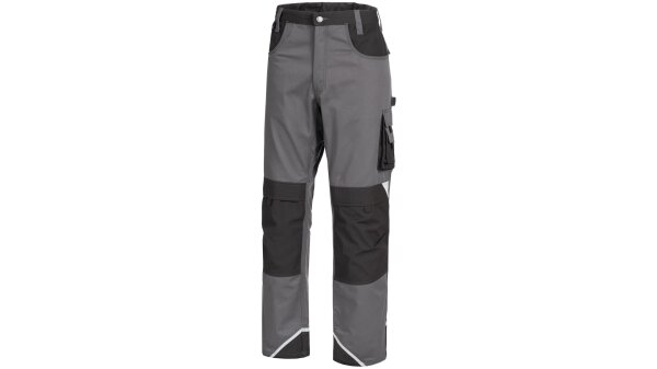 NITRAS Bundhose "Motion Tex Plus" 65% Polyester, 3 grau/schwarz, 