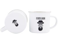 EXCELSIOR Becher Emaille, spülmaschineng 250 ml,...