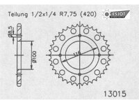 ESJOT Kettenrad "13015" 420, Aluminium,  50...