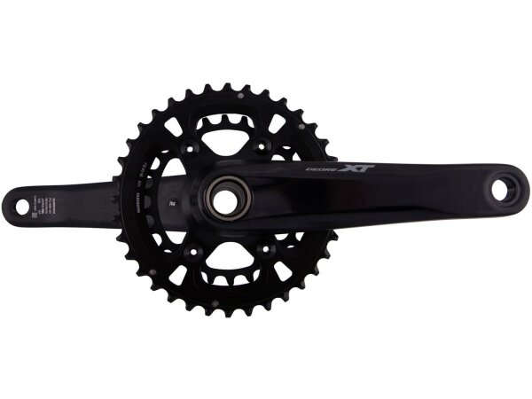 SHIMANO Kettenradgarnitur "Deore XT" FC- 165 mm Kurbellänge 