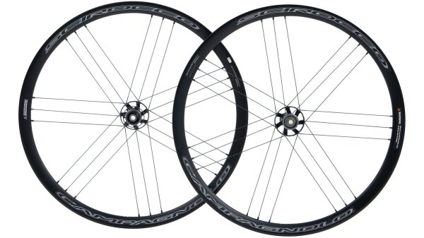 CAMPAGNOLO Laufradsatz "Scirocco DB" Ren CA 9-12 V.R.: 12 x 100 mm, Steckachse H.R.: 12 x 142 mm, Steckachse