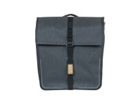 BASIL Doppeltasche "Urban Dry MIK" Volum charcoal melee