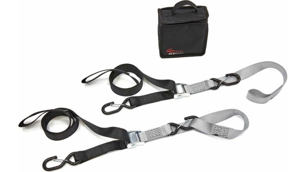 ACE BIKES Zurrgurtsatz "Cam Buckle Strap Duo" Best Set inkl. Trag