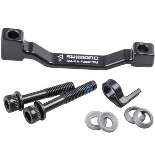 SHIMANO Scheibenbremsadapter Für Post Mo für 203 mm Scheibe