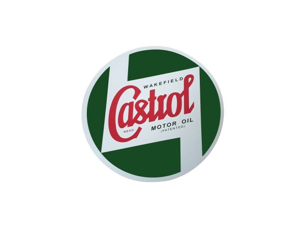 CASTROL Aufkleber "Classic" rund, Ø 127 mm