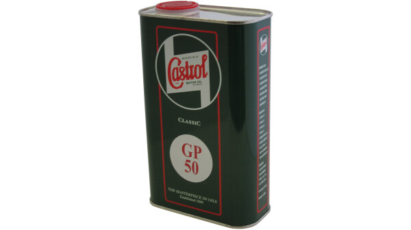 CASTROL Motoröl "Classic GP 50" 50W, 4-T 1 Liter Kanister