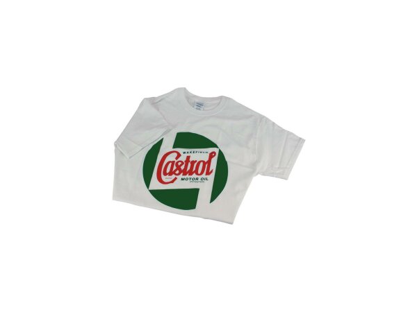 CASTROL T-Shirt "Classic" Mit aufgedruck Gr. XS