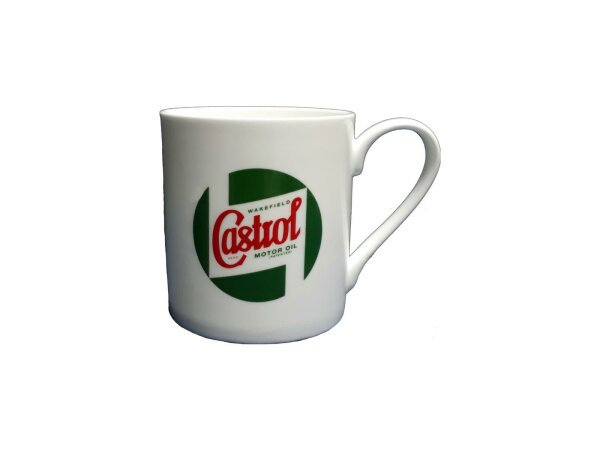 CASTROL Becher "Classic" Weißer Porzella 390 ml