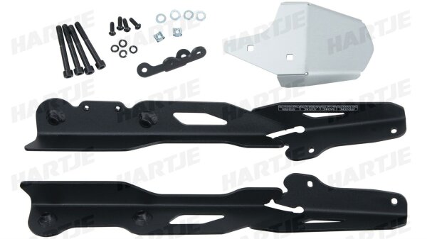 Kappa Topcaseträger  Für Monokey und Mon schwarz, zu montieren mit dem Monokey-Plattenkit KM5, KM7, KM9B, KM9A und dem Monolock-Plattenkit KM5M, KM6M