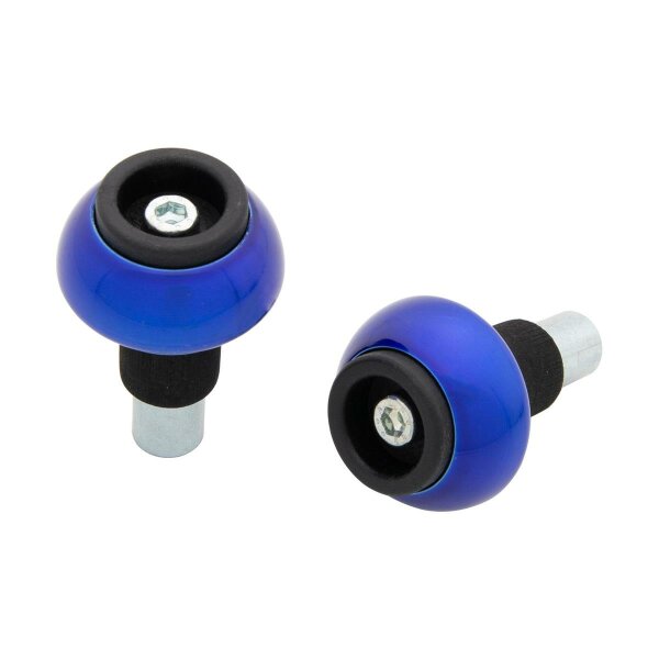 LSL Lenkerende "Crash Balls" Metallkörpe 18 mm, blau lasiert