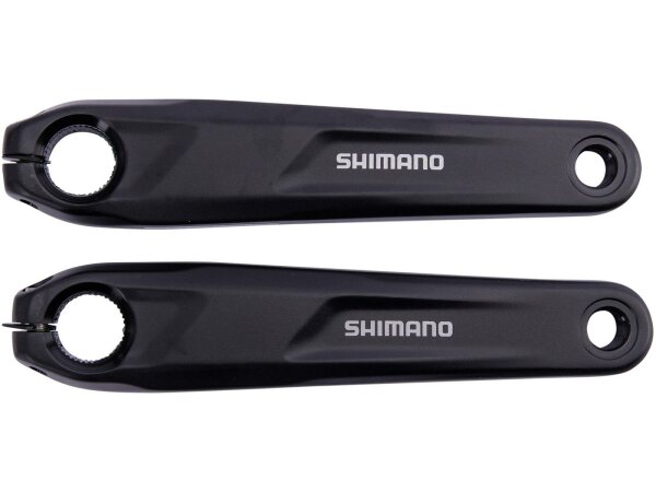 SHIMANO Kurbelarmsatz "STEPS FC-EM600" 1-fach, Alu schwarz