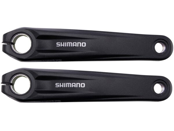 SHIMANO Kurbelarmsatz "STEPS FC-E8000" 1-fach, ohn schwarz, 175 m