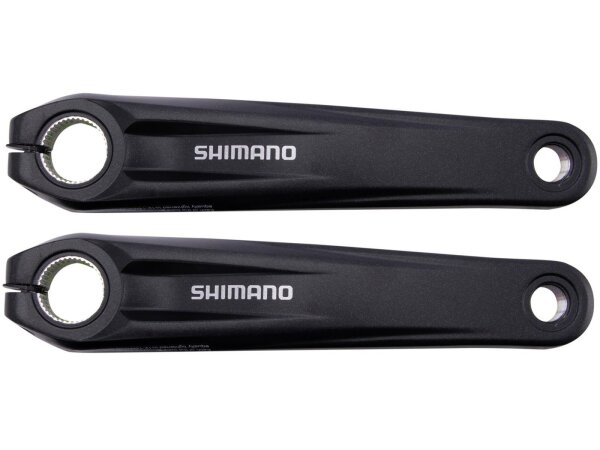 SHIMANO Kurbelarmsatz "STEPS FC-E8000" 1-fach, ohn schwarz, 165 m