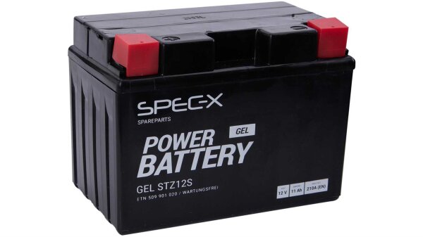 Batterie "YTZ12S-BS" ETN: 509 901 020 SPEC-X, GEL, v